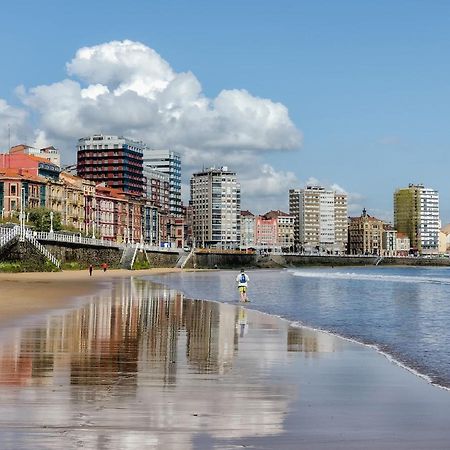 El Primero De Steven - Pegado A Playa De San Lorenzo - Vut-2243-As Gijon Luaran gambar
